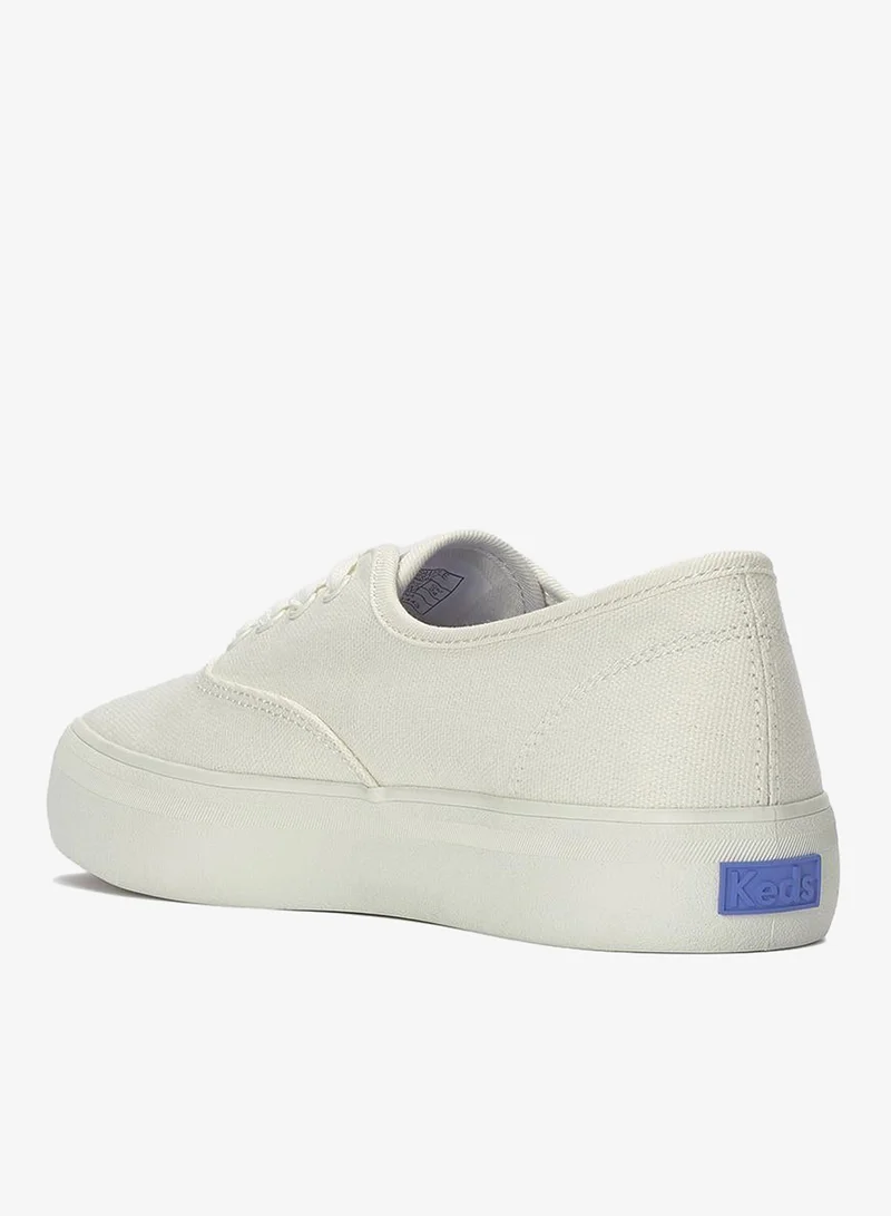 Keds white Keds Women's Champion GN Lace Up Canvas  Casual Sneaker White for Women | Best Price UAE
